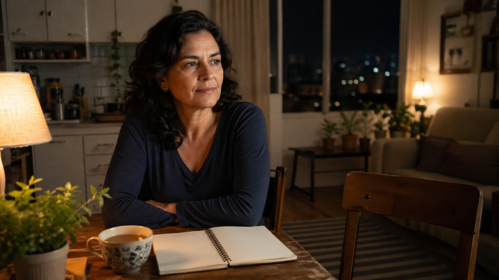 Como a solidão depois dos 40 pode transformar limites, escolhas e a forma de buscar amor