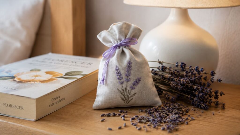 O efeito relaxante da lavanda que faz muita gente levar a planta para perto da cama