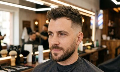 5 cortes de cabelo masculinos que disfarçam entradas e testa larga