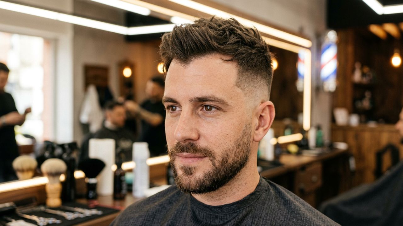 5 cortes de cabelo masculinos que disfarçam entradas e testa larga