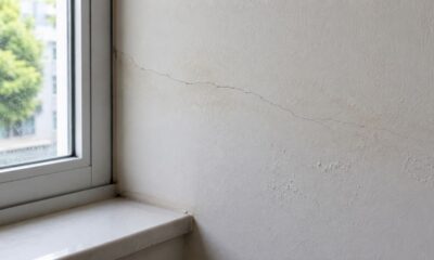 Uma pequena marca na parede pode indicar um problema que merece atenção