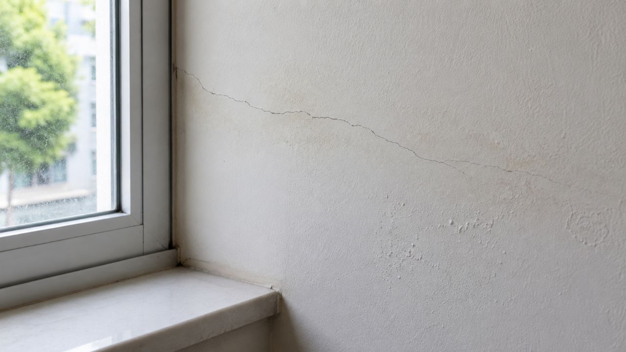 Uma pequena marca na parede pode indicar um problema que merece atenção