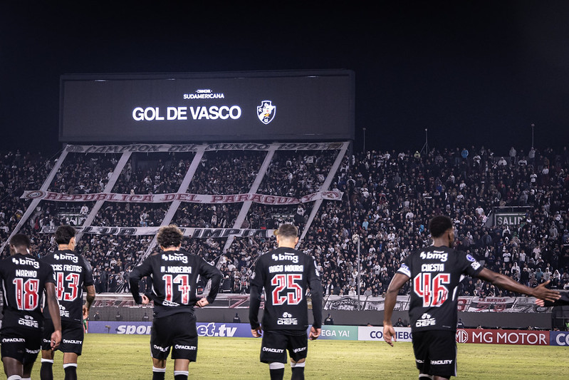 Olimpia x Vasco da Gama pela Conmebol Sudamericana no Estádio Denfesores Del Chaco em 20 de Maio de 2026. (Foto: Matheus Lima/Vasco)
