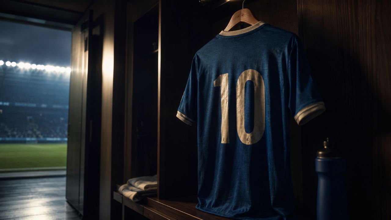 A lendária camisa 10 do futebol