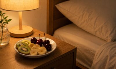 Frutas leves podem ajudar a evitar fome e desconforto antes de dormir