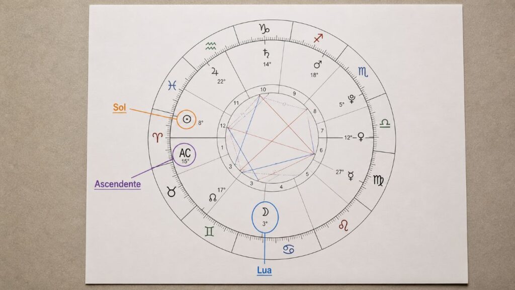 Como ler o mapa astral e entender os principais sinais que revelam traços da sua personalidade