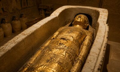 Múmia de 4.300 anos revela detalhes raros da elite do Egito antigo.