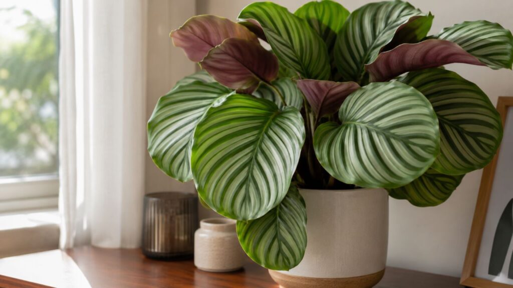 A calathea virou planta queridinha para deixar ambientes internos mais bonitos e aconchegantes