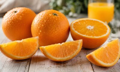 Laranja vai além da vitamina C e também oferece fibras, água e antioxidantes naturais