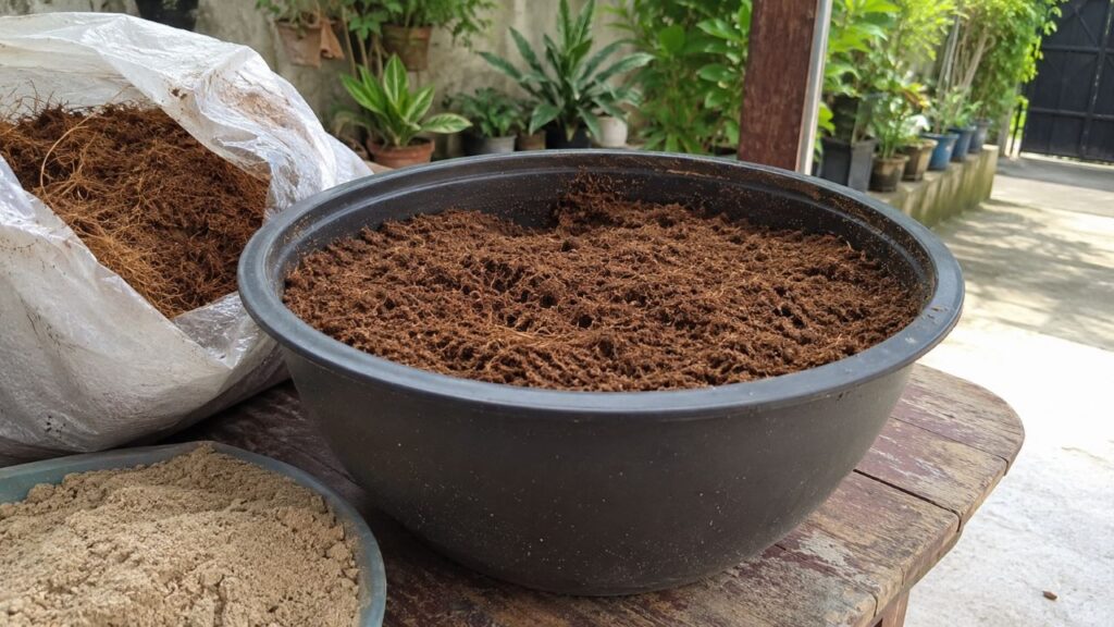 Terra bem drenada evita compactação e melhora o desenvolvimento das plantas