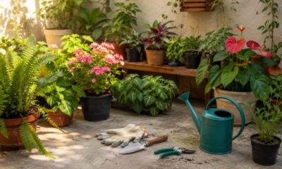 O passo a passo para ter um jardim saudável sem complicar a rotina de cuidados
