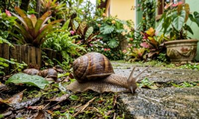 A tática caseira simples e fácil de fazer que consegue eliminar qualquer infestação de caracóis
