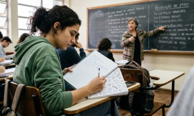 A psicologia afirma que os alunos que rabiscavam em seus cadernos durante as aulas desenvolviam uma vantagem significativa
