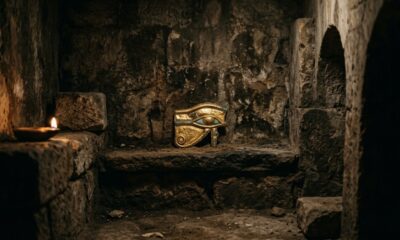 Arqueólogos encontram amuleto sagrado egípcio em tumba espanhola antiga