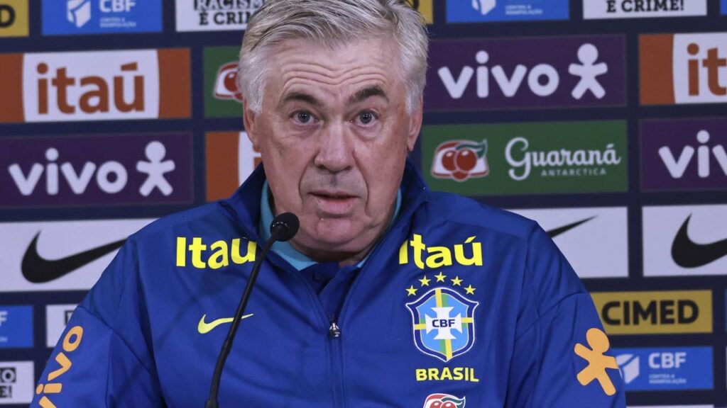 Carlo Ancelotti deu os primeiros sinais sobre a formação da seleção brasileira ao utilizar três jogadores do Flamengo entre os titulares