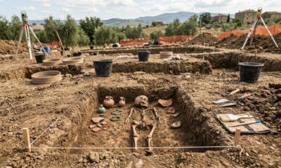 Sepulturas de crianças encontradas na Itália podem mudar visão sobre cultura samnita