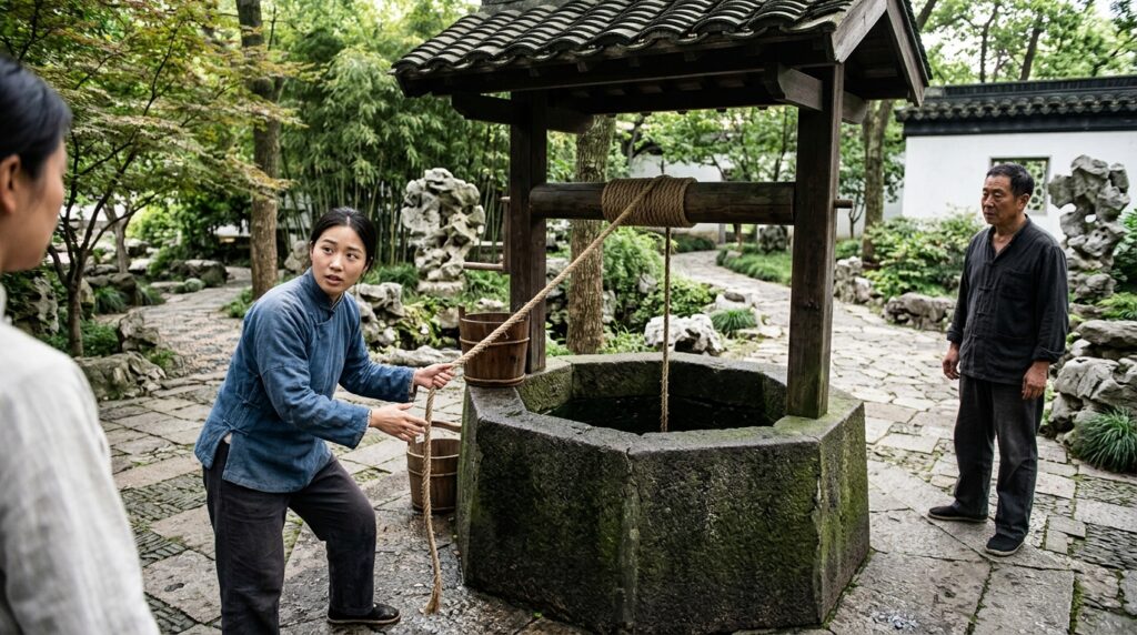 Reflexão chinesa do dia: “Um cavalheiro resgataria um homem preso em um poço, mas não pularia dentro dele. Ele não é perfeito, mas também não é estúpido.”