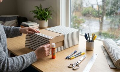 Como a forração com tecido ou papel pode valorizar a sua casa sem gastar rios de dinheiro