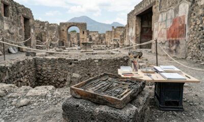 Cientistas identificam médico de Pompeia graças a uma caixa de instrumentos