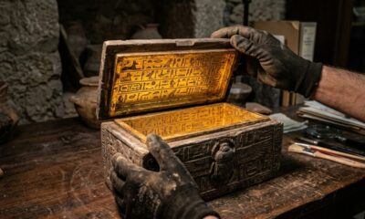 Ladrões roubaram um artefato egípcio lendário. Mas não perceberam a assustadora inscrição de 4.000 anos que estava dentro dele