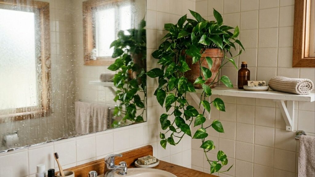 As 5 plantas que prosperam em banheiros sem janela e ainda purificam o ar
