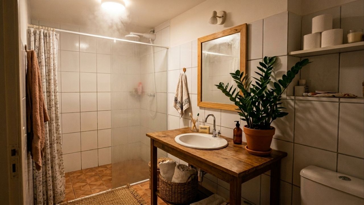 As 5 plantas que prosperam em banheiros sem janela e ainda purificam o ar