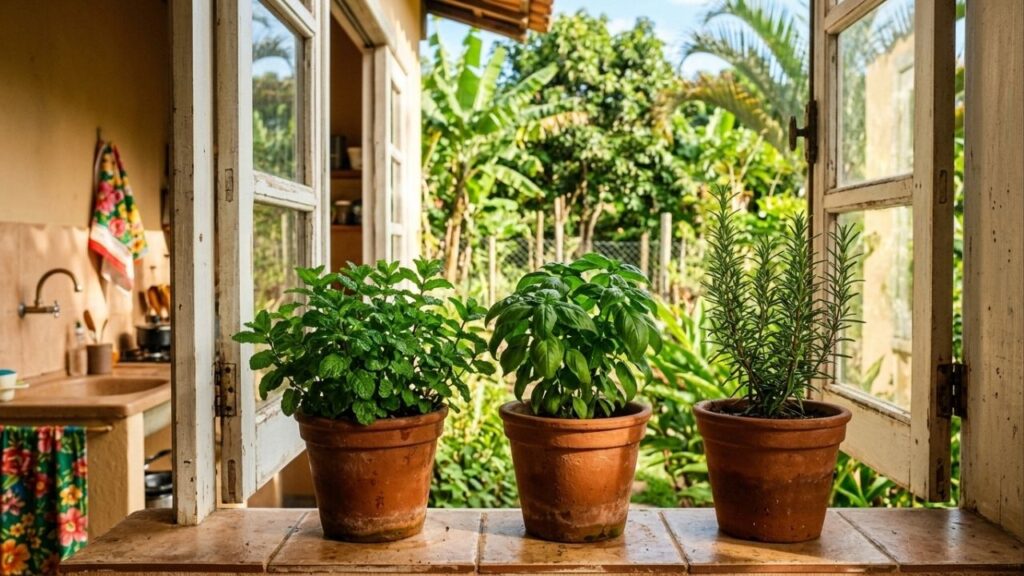 As 7 plantas que espantam baratas e deixam sua cozinha muito mais protegida