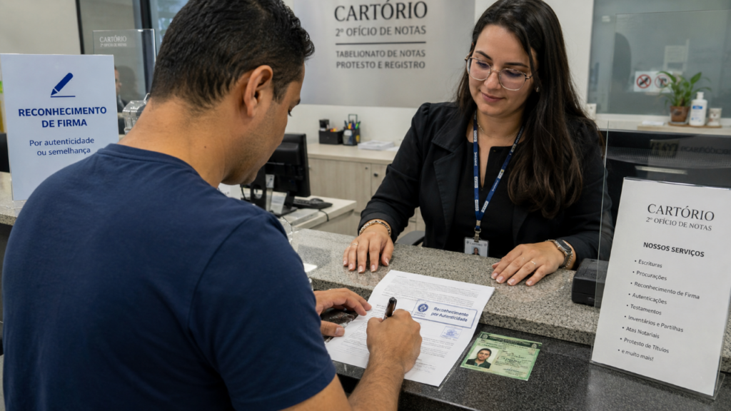 Cartórios alertam brasileiros: assinatura diferente pode fazer documento ser recusado