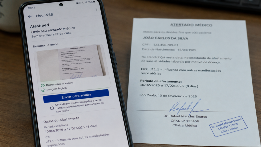 Novo Atestmed do INSS acelera o benefício, mas um erro simples no laudo pode travar tudo