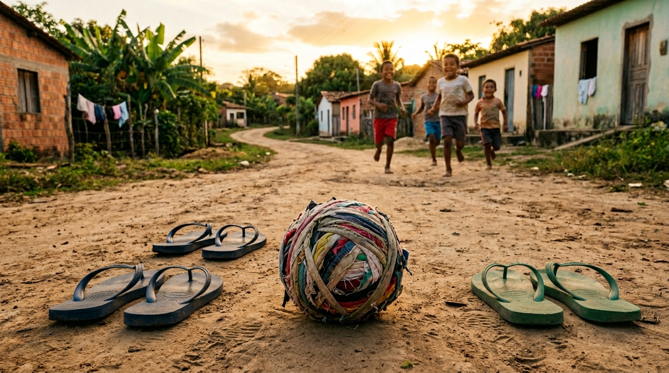Diversões simples da infância juntavam a criançada sem precisar de brinquedo caro ou tecnologia