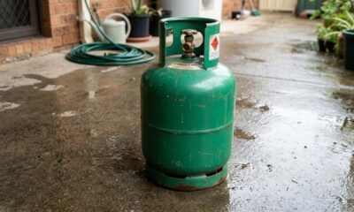 Como fazer suporte para botijão e evitar contato direto com piso úmido