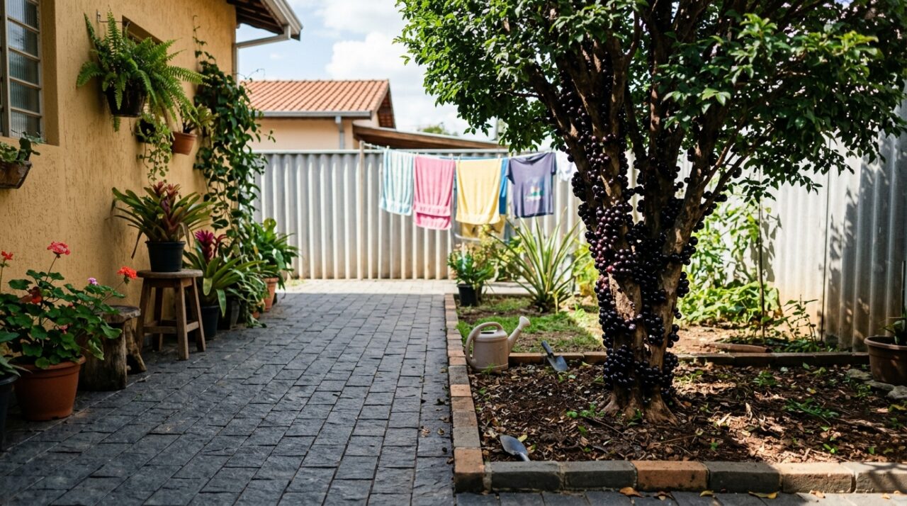 7 árvores frutíferas que não estragam o piso do quintal e são perfeitas para espaços pequenos