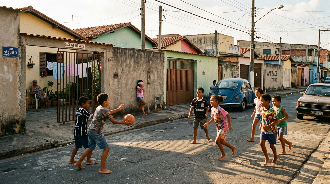 Memórias que só quem viveu entende e lembram uma infância simples cheia de liberdade
