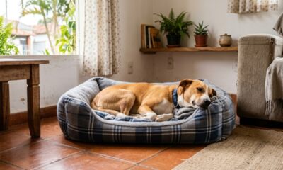 Meadow, o cão em lar temporário que aprendeu a ser cão do zero