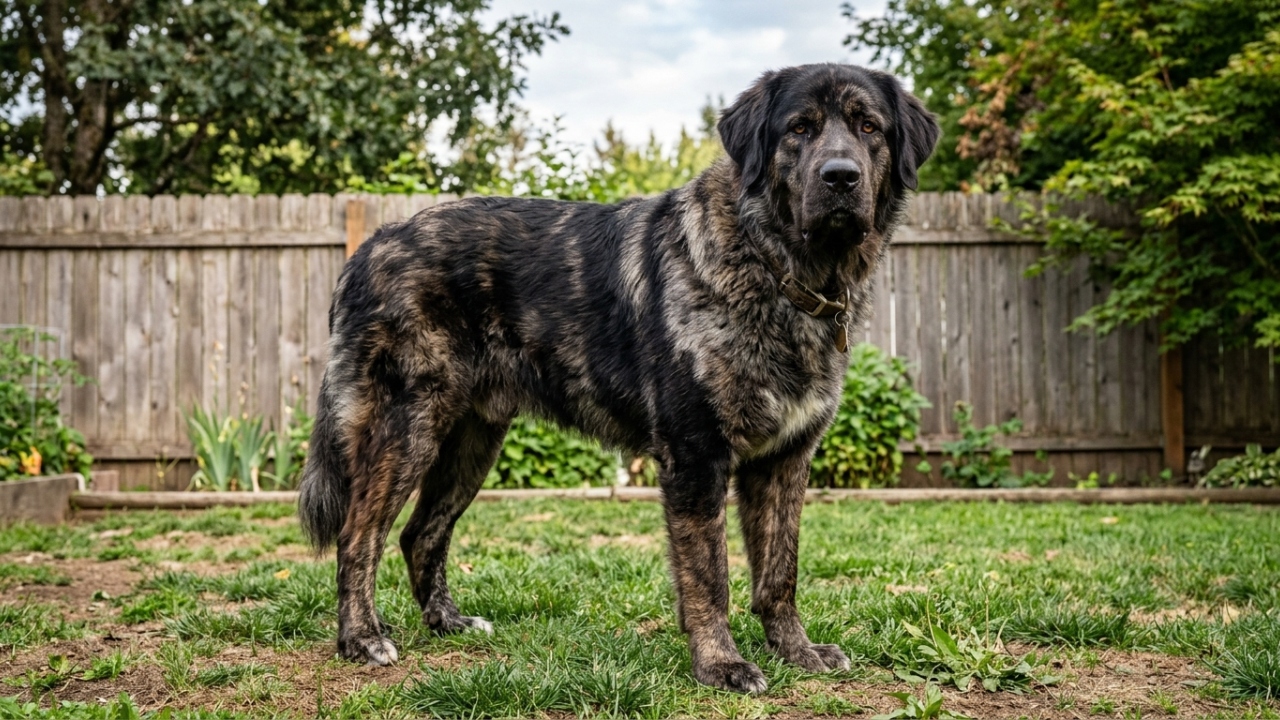 Ninguém esperava que este pequeno cachorro preto virasse um gigante que muda de cor