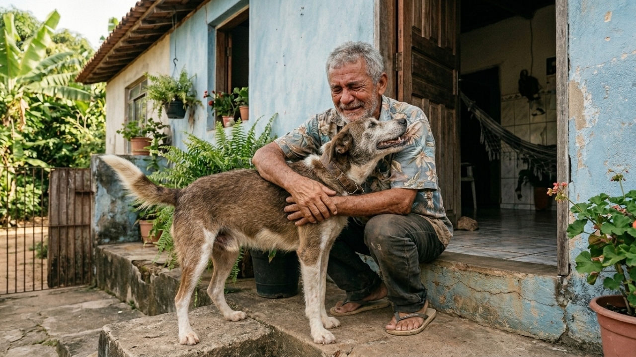Cachorro desaparecido há 4 anos reencontra seu dono e comove a todos