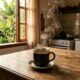 Sentir o cheiro do café de manhã era um pequeno hábito que fazia diferença