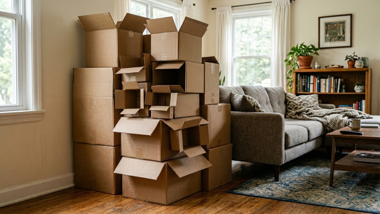 Antes de jogar fora caixas de papelão, veja estas 7 ideias úteis para organizar a casa