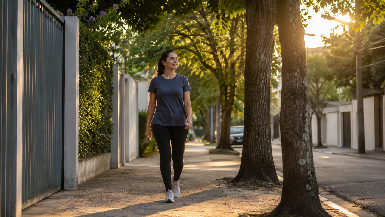 Caminhada de 20 minutos por dia parece pouco, mas pode ser o começo que seu corpo aceita repetir