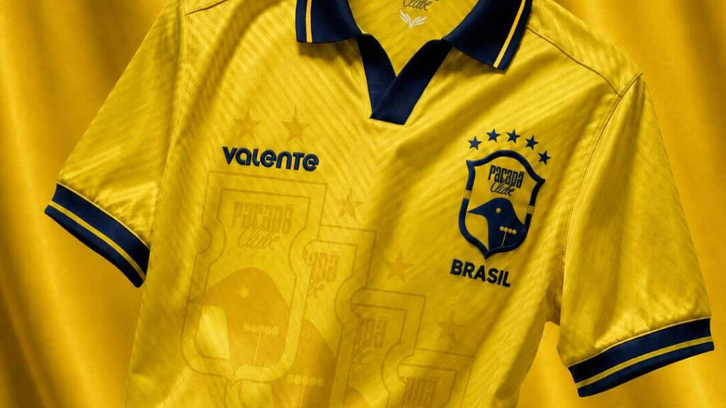 Gigante brasileiro lança camisa inspirada na Seleção Brasileira de 94 para a Copa do Mundo de 2026