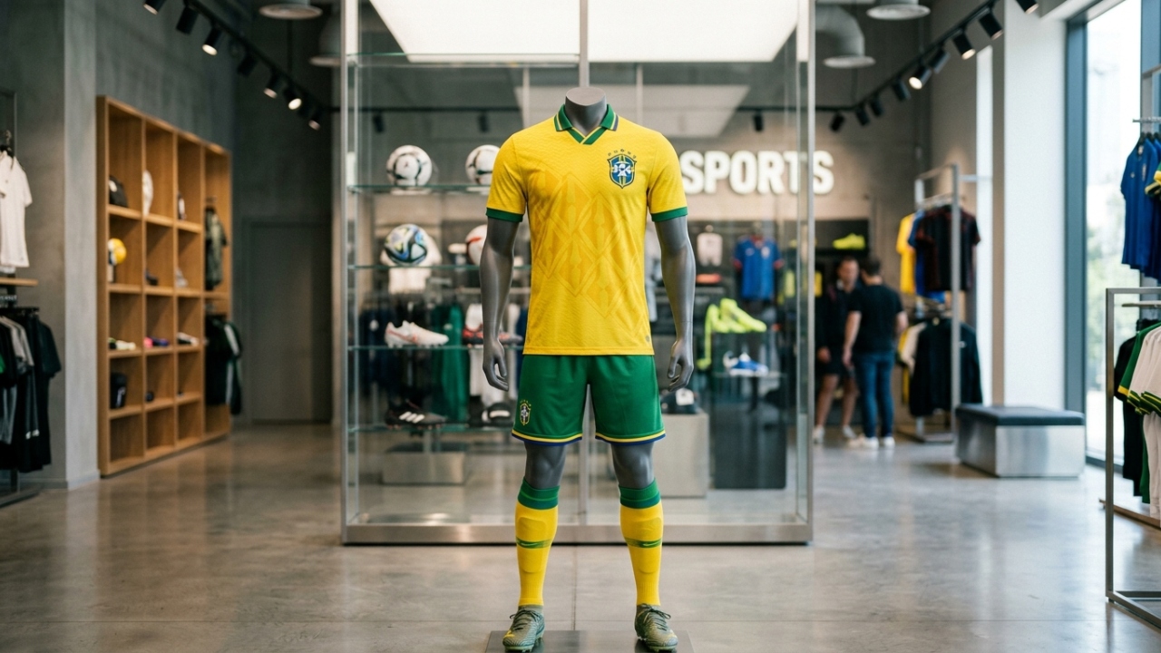 Gigante brasileiro lança camisa inspirada na Seleção Brasileira de 94 para a Copa do Mundo de 2026