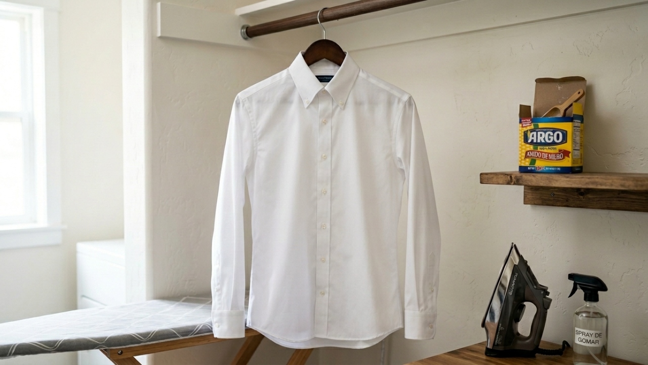 Adicionar amido de milho às roupas: por que é recomendado e quando é uma boa solução