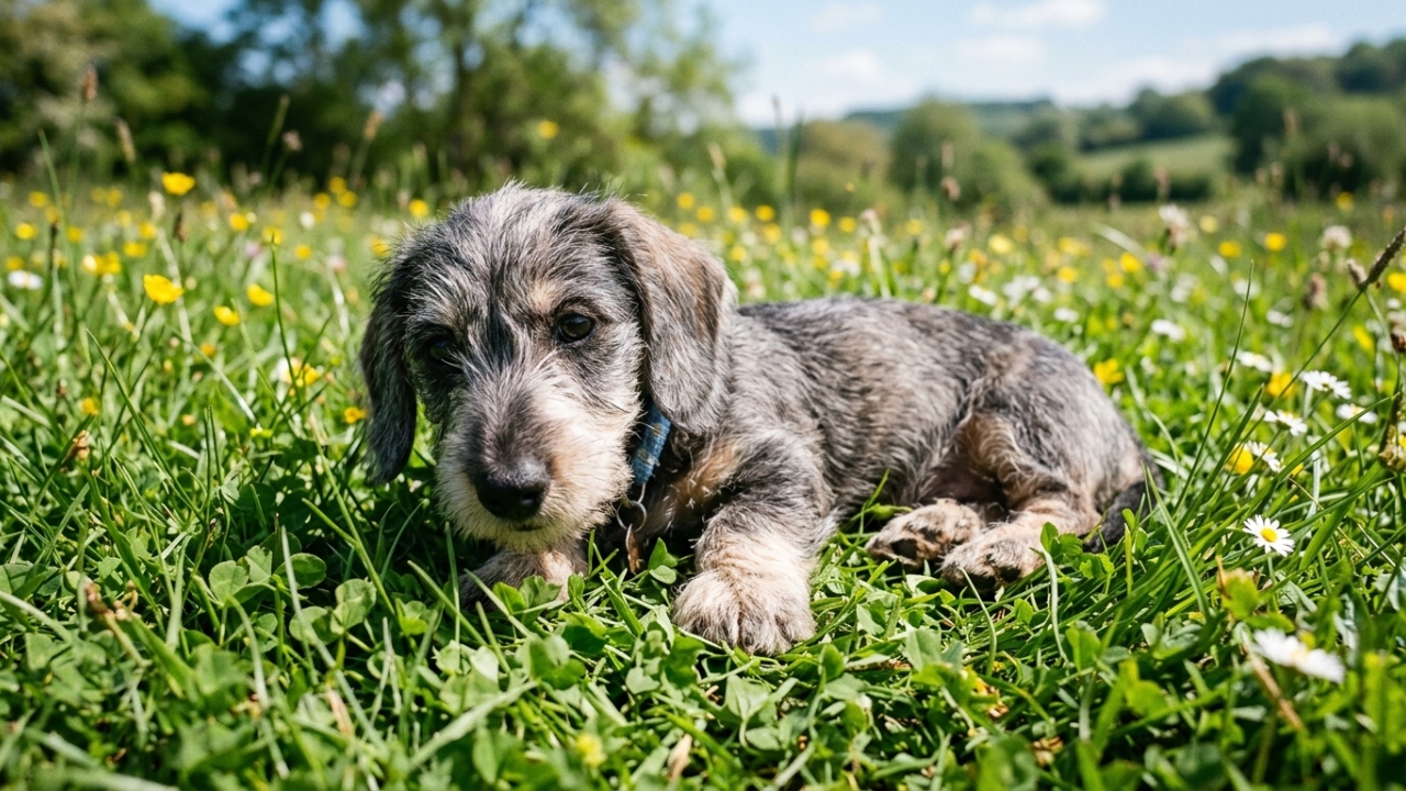 Este cão de aparência antiga surpreende por ser apenas um filhote