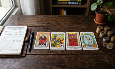 Essas cartas do tarot costumam aparecer quando o crescimento financeiro acontece aos poucos