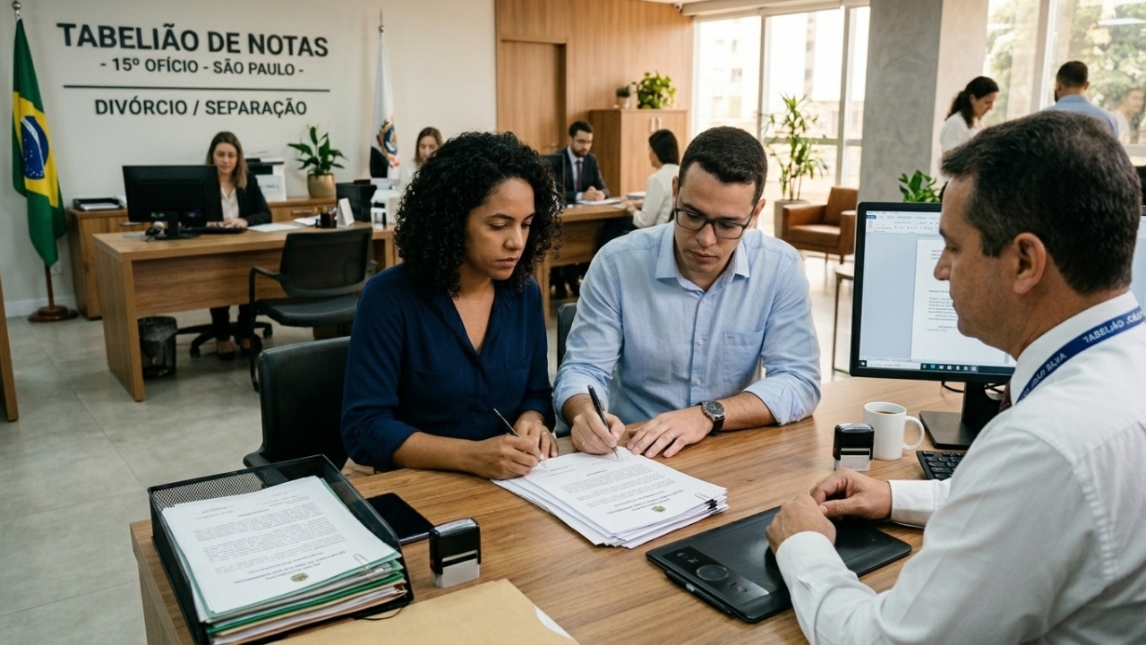 Divórcio sem advogado: a nova regra do cartório que resolve em 1 dia e custa menos de R$ 500