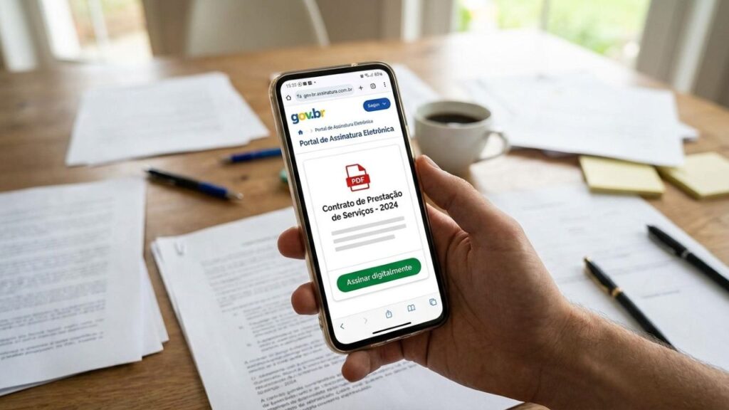 Como assinar documento pelo site do governo sem gastar papel e sem sair de casa