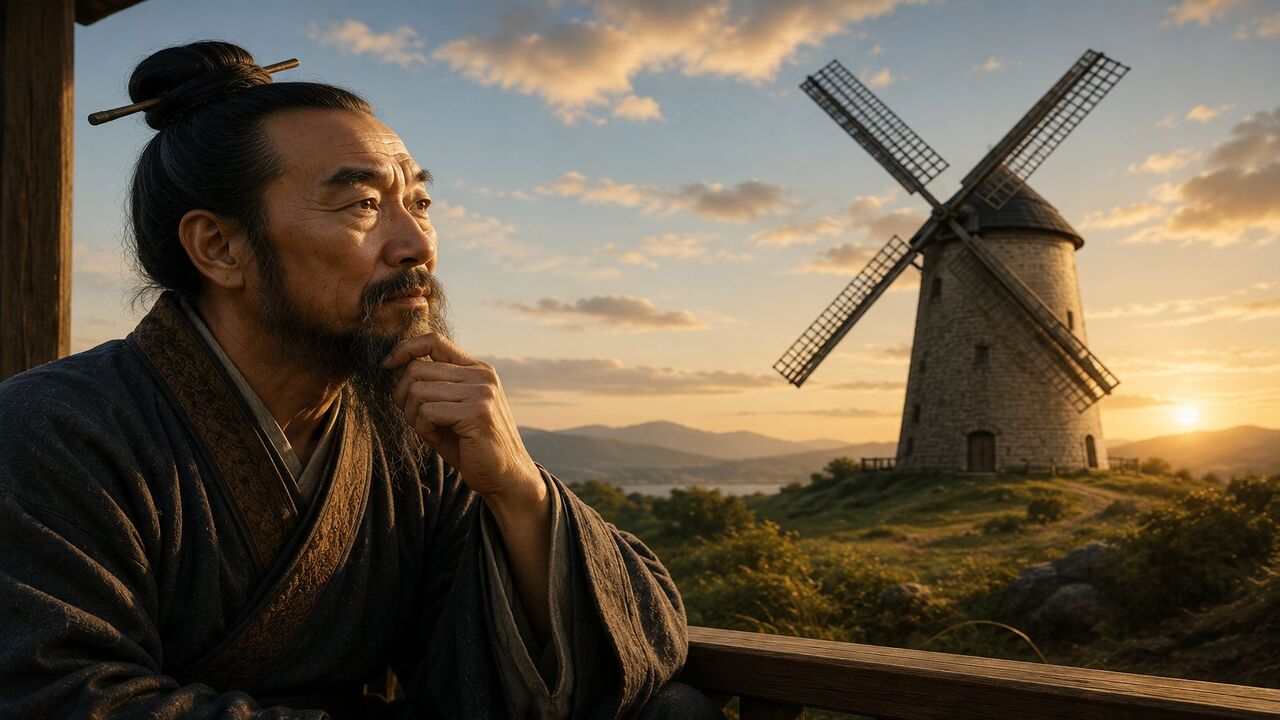 O que significa o provérbio chinês: "Quando sopram os ventos da mudança, alguns constroem muros e outros moinhos de vento"?