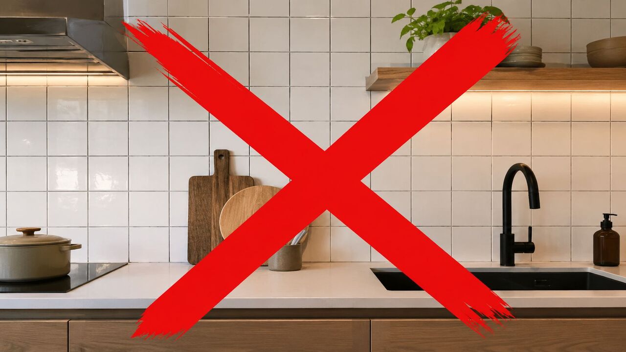 Adeus aos azulejos na cozinha: esta é a nova tendência que está bombando em 2026