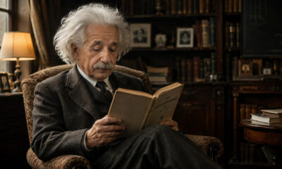 Albert Einstein: "Quem consegue ler sem pressa num mundo acelerado tem uma capacidade mental rara"