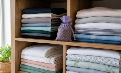 Coloque isso no seu armário e suas roupas ficarão sempre com cheiro de recém-lavadas